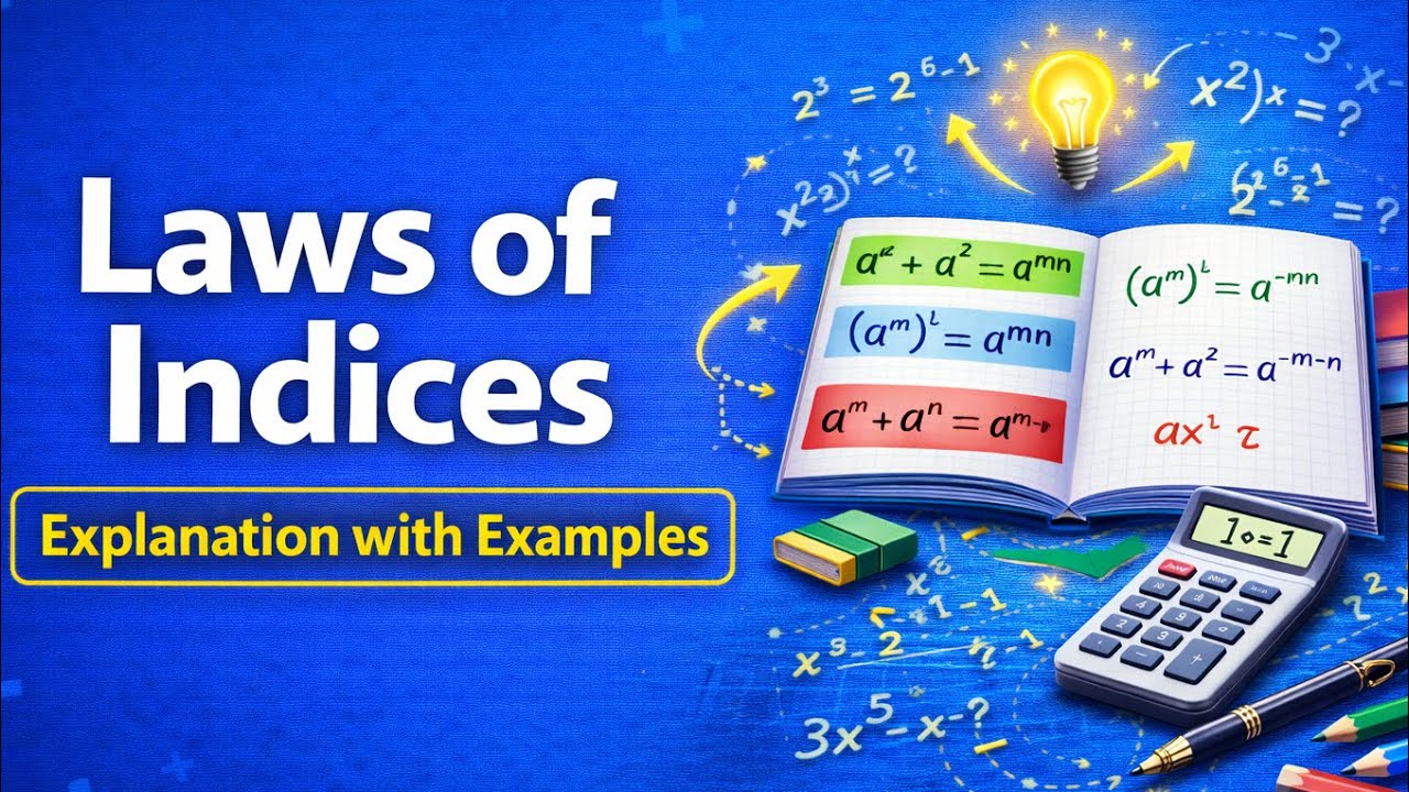 GCSE Maths: Laws of Indices Explained Clearly (With Practice Questions)