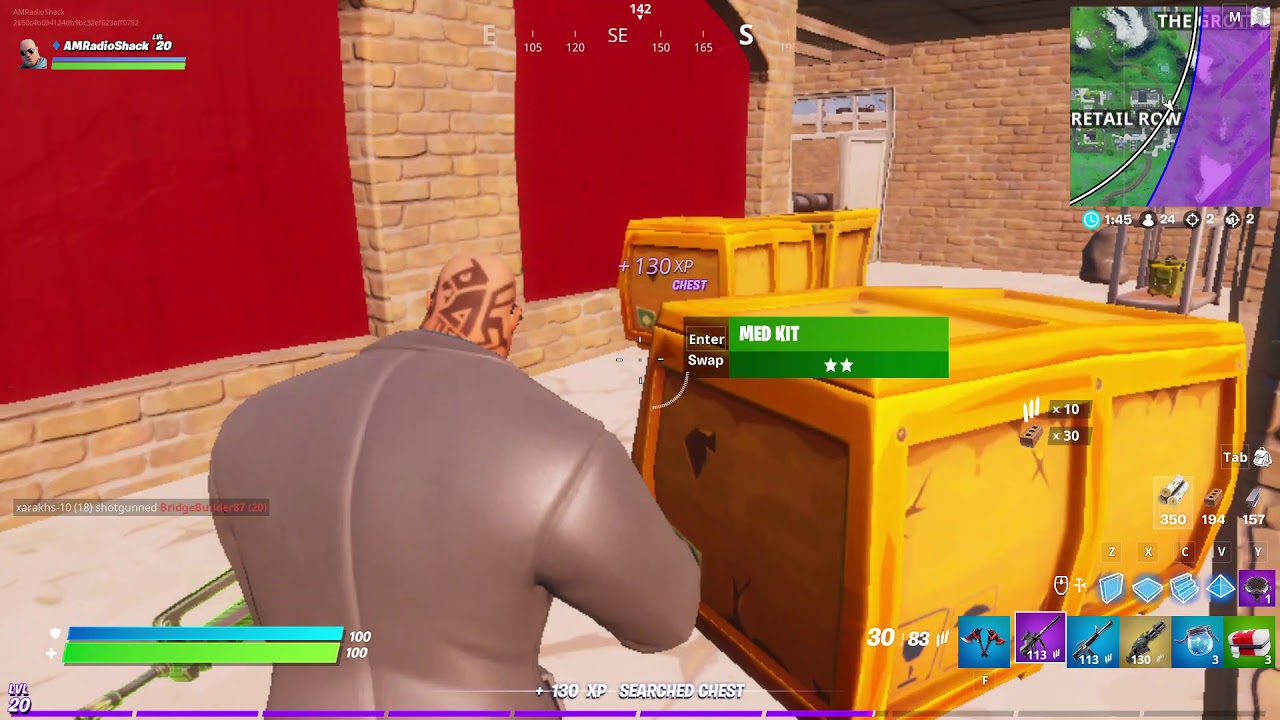 Fortnite The Grotto Brutus vs  Brutus