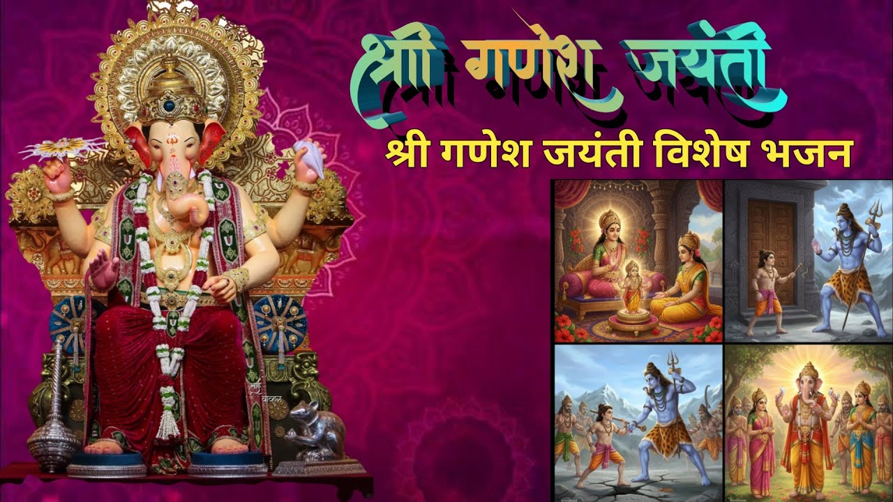 Shree Ganesh Jayanti | Vinayak Chaturthi | Shree Ganapati Bappa Bhajan | श्री गणेश जयंती 