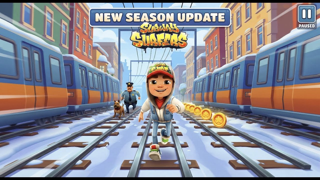 subway surfers new update winter #SubwaySurfers #SubwaySurfersGameplay #GamingVideo #MobileGames