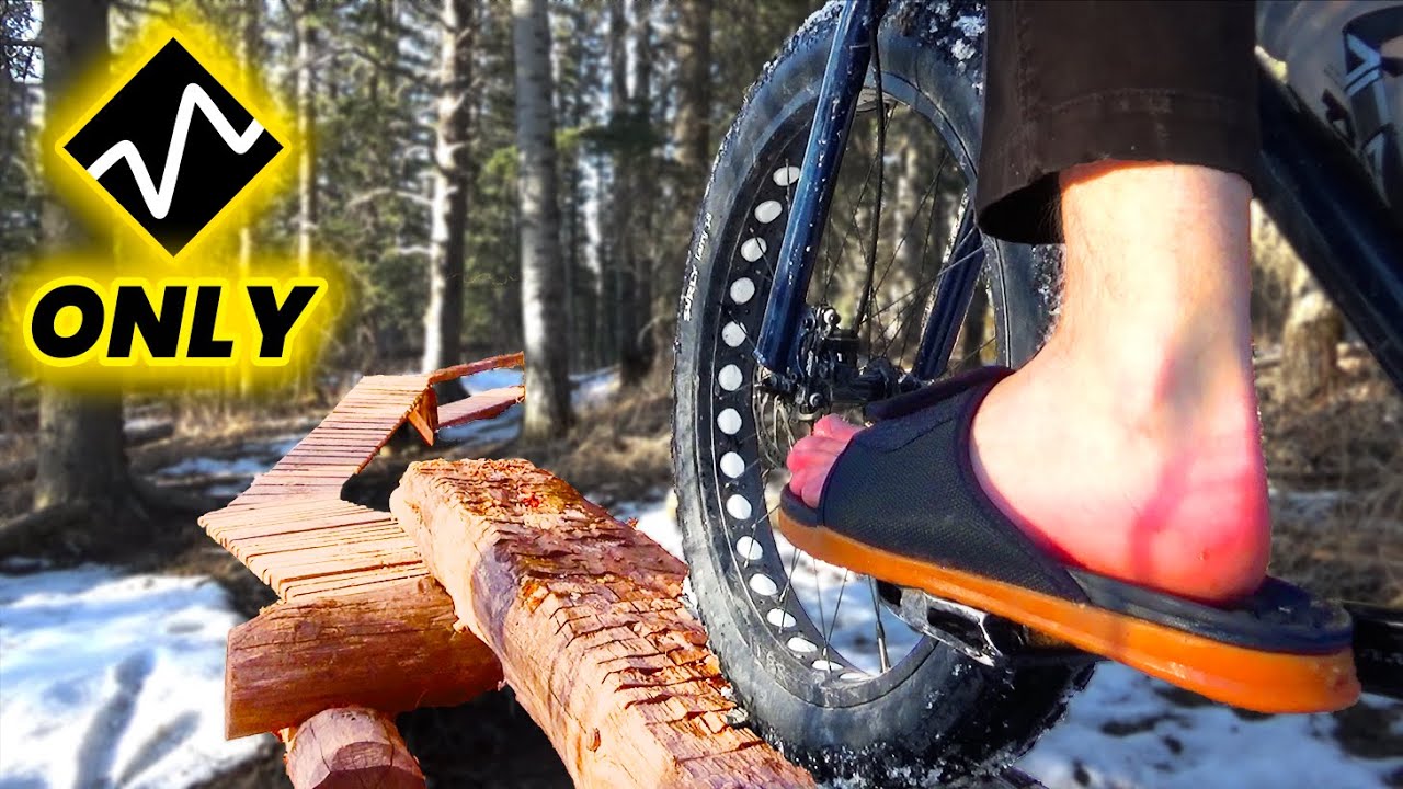 Riding Black Diamond MTB Trails In Sandals...
