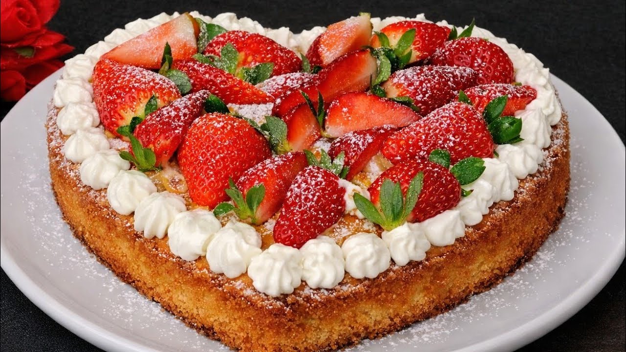 DOLCE FRAGOLE 🤩 IL FAMOSO dolce che sta facendo impazzire il Mondo 🌞 
