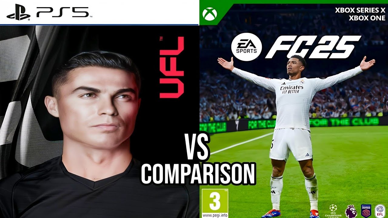 UFL PlayStation 5 Vs EA FC 25 Xbox One
