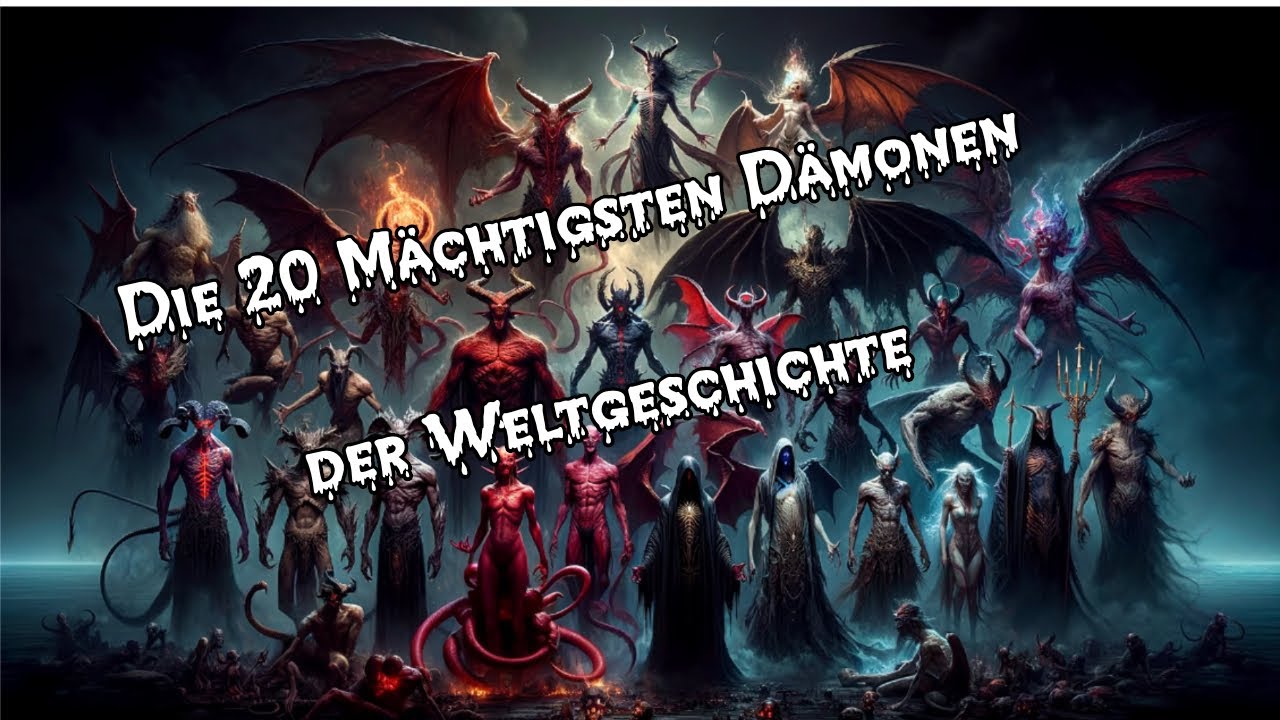 Die 20 Mächtigsten Dämonen der Weltgeschichte //Dämonen in der Kultur