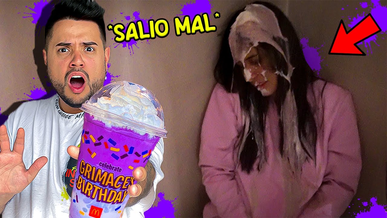 ¡COMPRE un GRIMACE SHAKE de MCDONALDS para TROLLEAR a NALA! *pero TODO SALIO MAL* 🐸 SIMBA