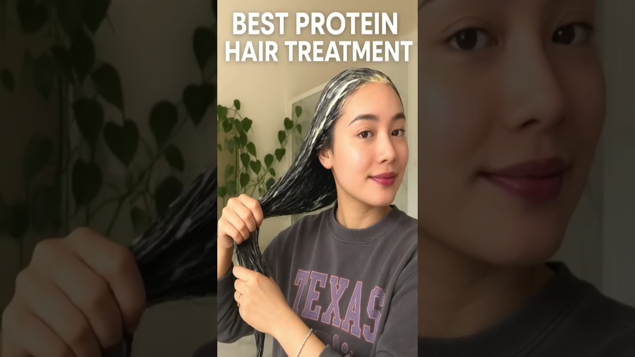 How to Make a Protein Hair Mask for Strong & Healthy Hair #haircare #shorts #hairgrowth