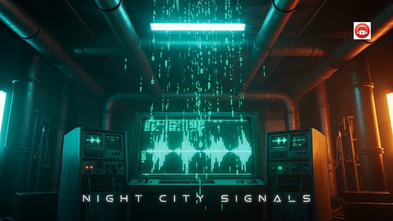 Night City Signals | Cyberpunk Background Music for Coding, Programming & Deep Focus Productivity 3H