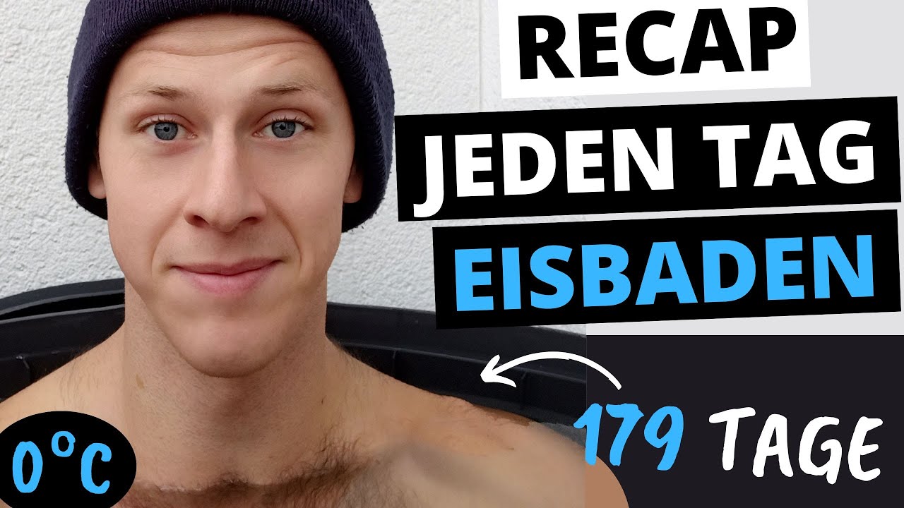 Jeden Tag EISBADEN f&uuml;r 6 Monate - Das Ergebnis ist unbeschreiblich!❄️