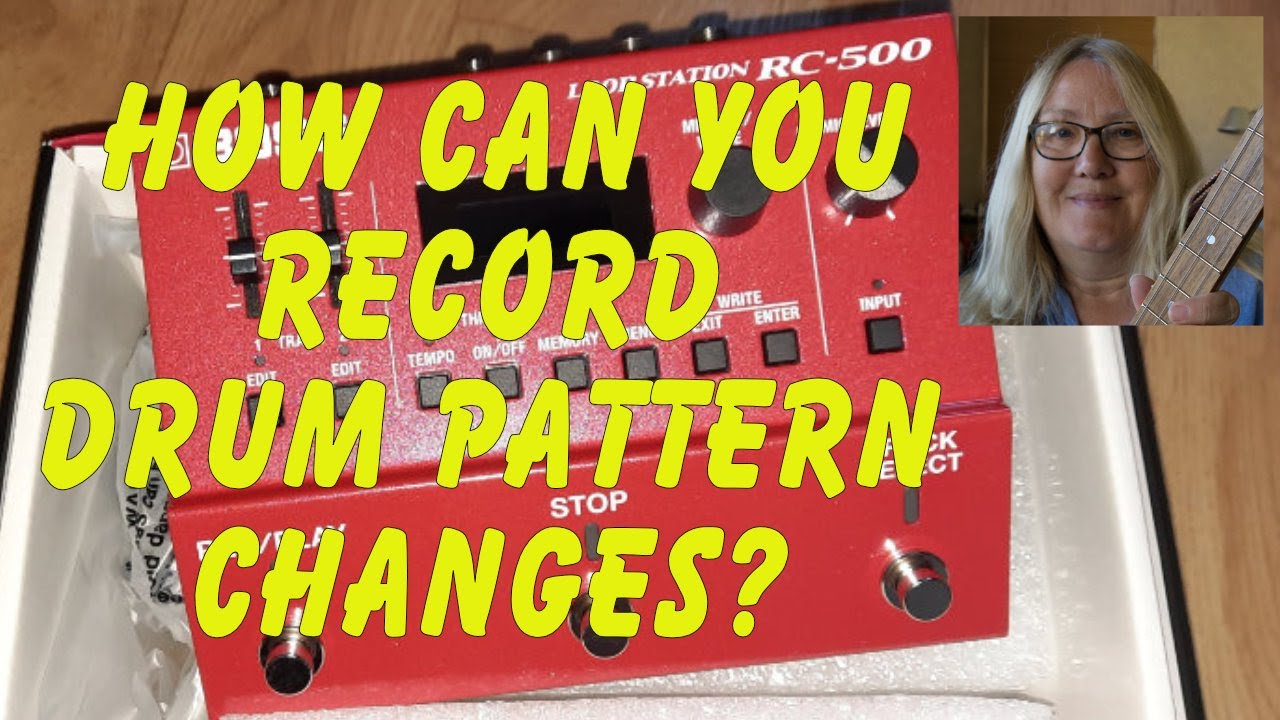 BOSS RC-500: A Question About Fills and a Hidden Setting