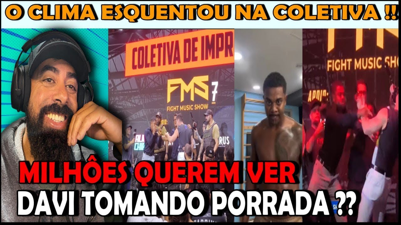 DAVI BRITO VS SACHA BALI , COLETIVA DE IMPRENSA ESQUENTOU #davibrito #fms #famosos #noticias 
