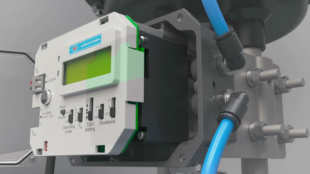 STEVI-POS® - The Digital Electro-Pneumatic Positioner. Always In The Right Position.