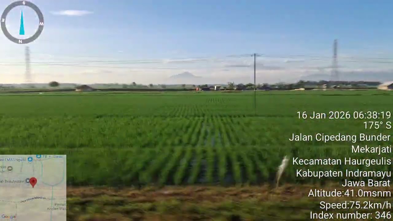 Naik Kereta Api Dari Jatibarang ke jakarta 