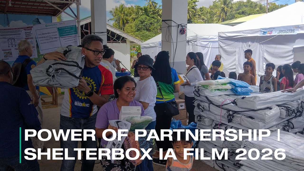 Сила партнерства | Фильм ShelterBox Rotary IA (2026)