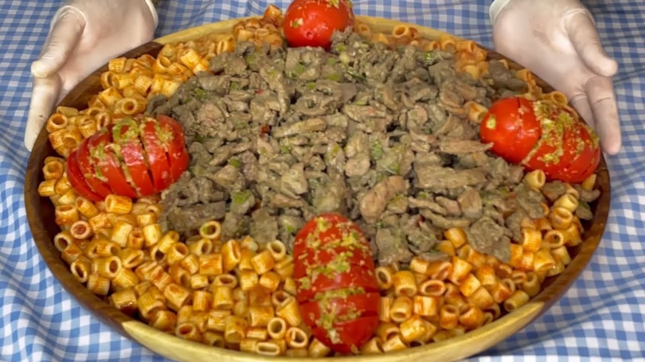 اللي بيعمل مكرونه بالكبده زيينا هانقوله ياعمنا 🙋‍♀️احلي واطعم مكرونه بالكبده وتحدي 💪♥️😋