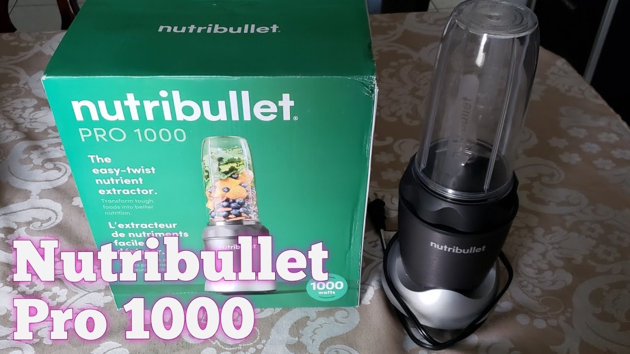 Обзор Nutribullet Pro 1000