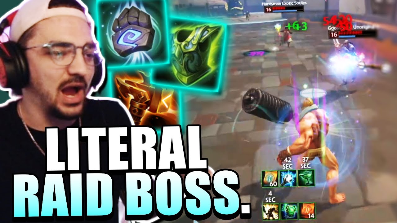 Hercules is a RAID BOSS In Ranked Joust... (Smite)