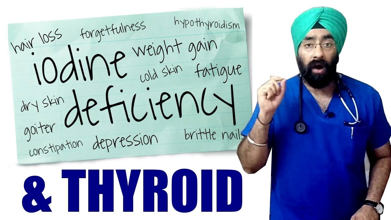 Rx Thyroid #2 (Eng) How Iodine deficiency affects Thyroid function | Hypothyroid | Dr.Education