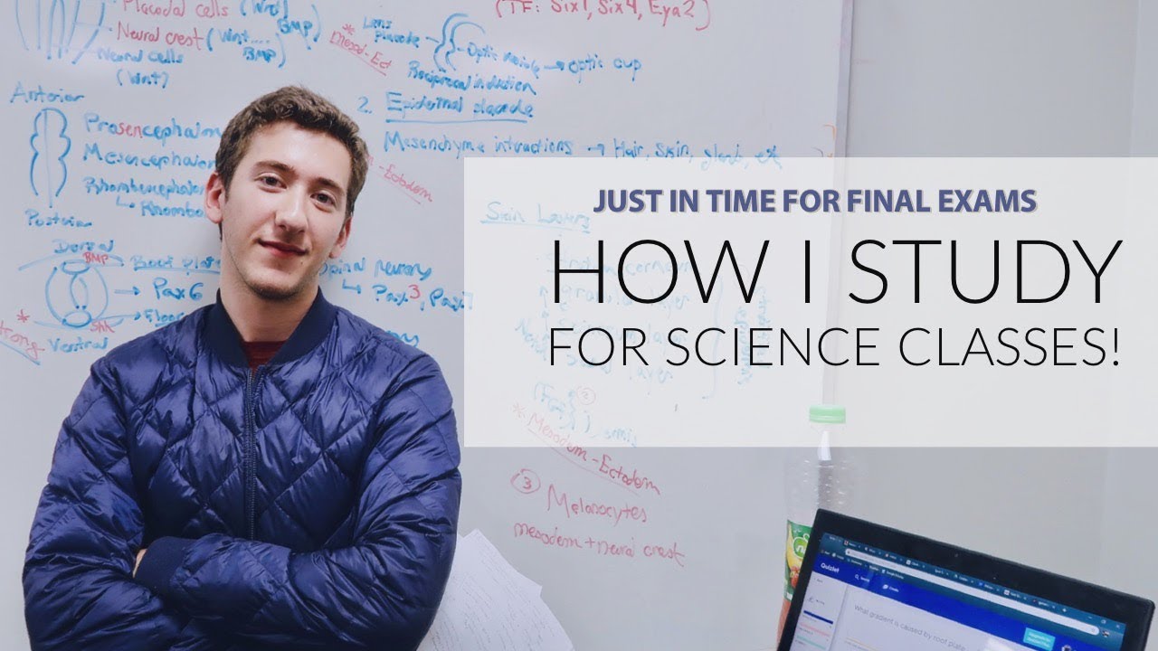 How to study for science classes! Studying for final exams