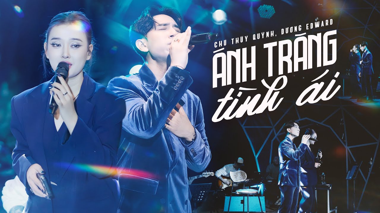 ÁNH TRĂNG TÌNH ÁI - DƯƠNG EDWARD & CHU THÚY QUỲNH Bất Ngờ Song Ca | Live at Mây Lang Thang Đà Lạt