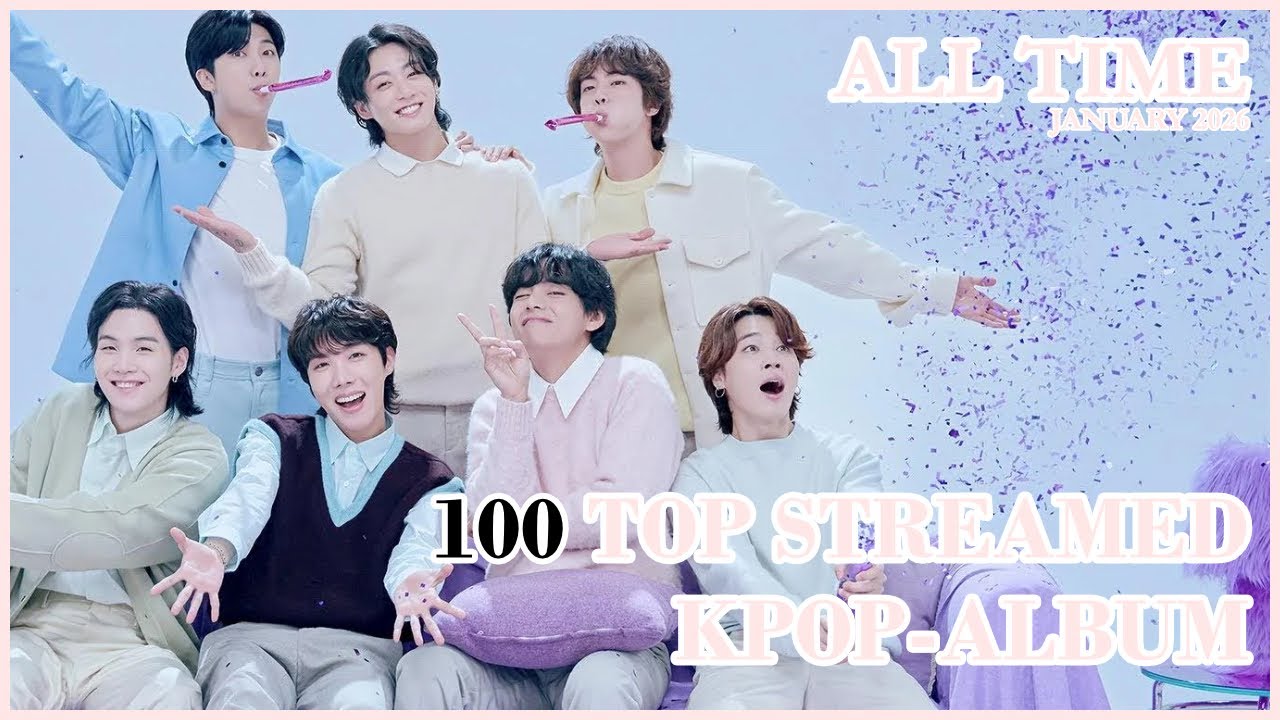 MOST STREAMED KPOP ALBUM OF ALL TIME ON SPOTIFY ! (UPDATE JANUARY 2026)
