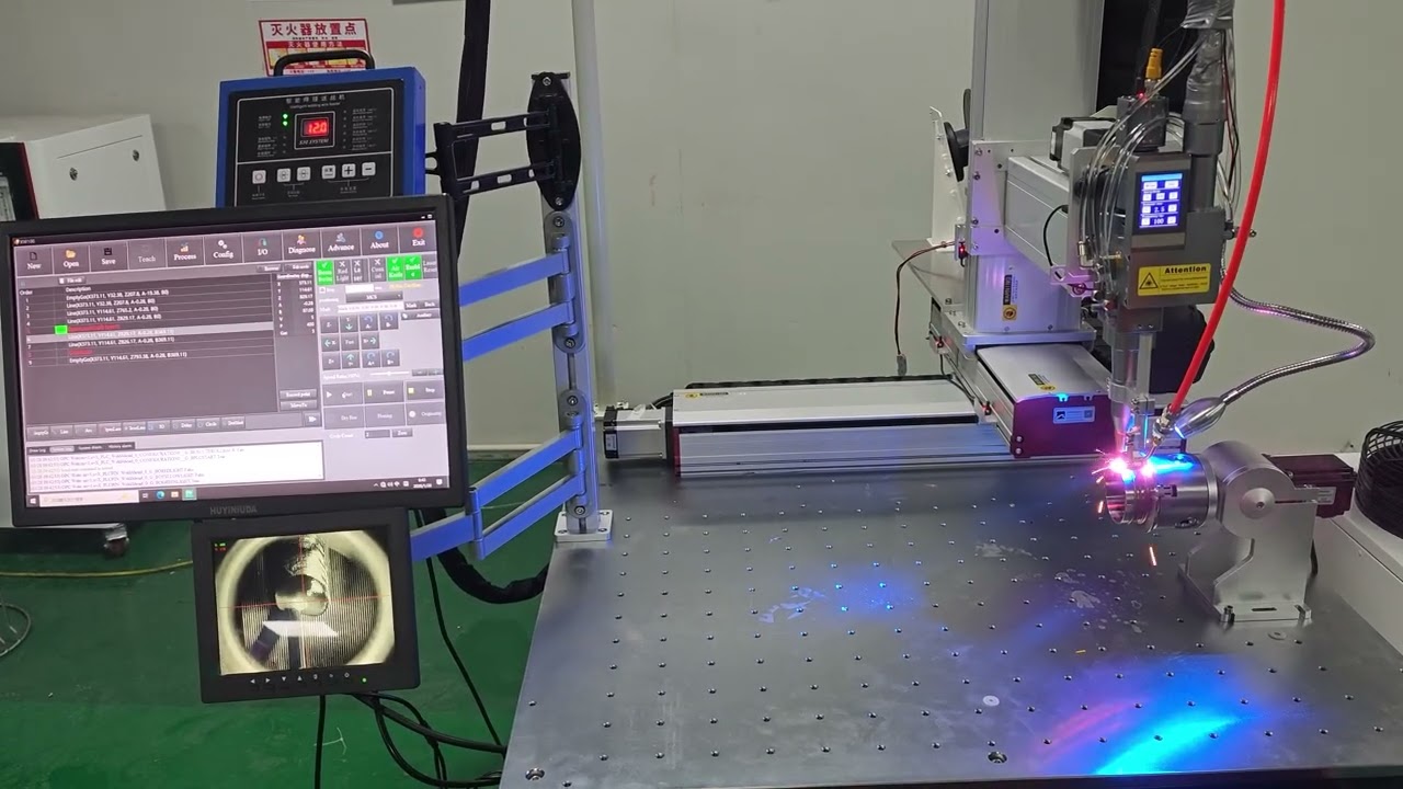1500W/2000W CNC Automatic Laser Welding Machine with 4axis/5axis