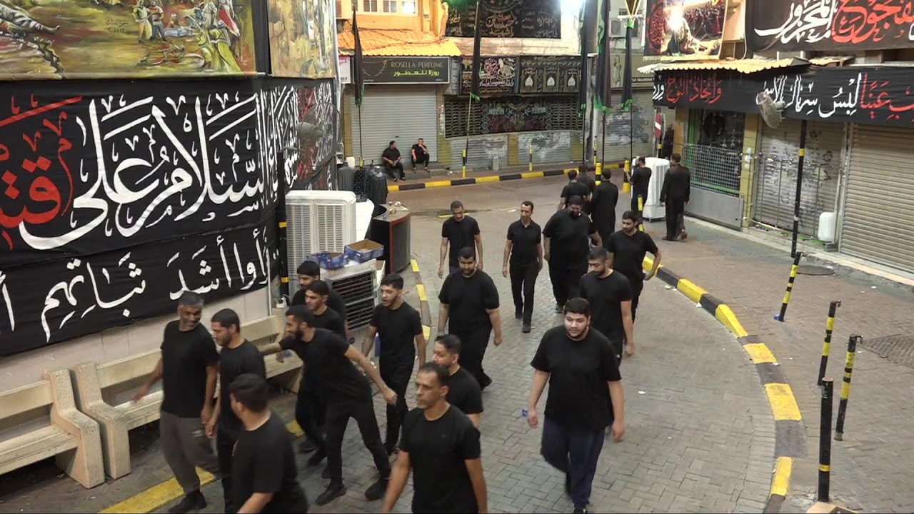 بث مرور مواكب العزاء بجانب الحسينية - ليلة الثاني عشر من شهر محرم الحرام ١٤٤٧هـ