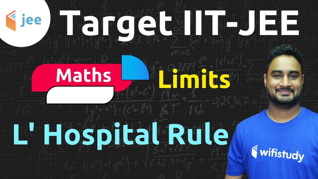 L' Hospital Rule  - JEE Main/Advanced | Maths by Dangi Sir