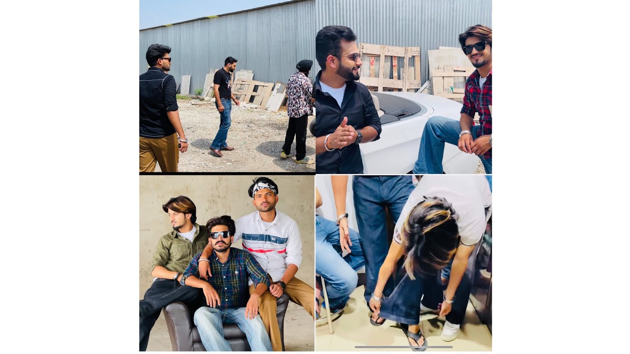 Amritsar to Chandigarh Shoot 🎥  Full Fun  With Tiger || Lakshh || Wazir Patar ||Simar Heir