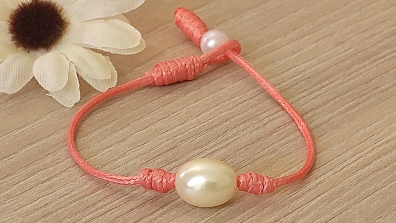 PULSERA DE HILO FACIL DE HACER 💫 TUTORIAL PASO A PASO🦋/BRACELET