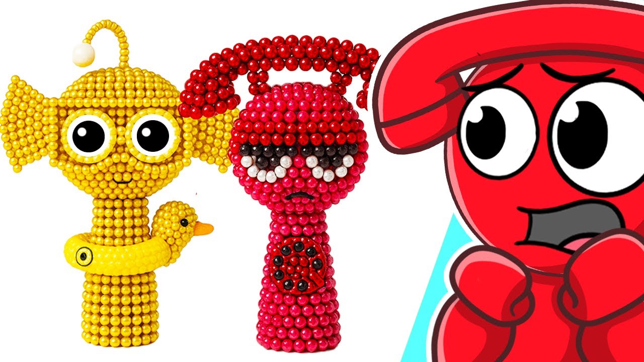 Tele & Bailey Got Turned Into MAGNET ART!