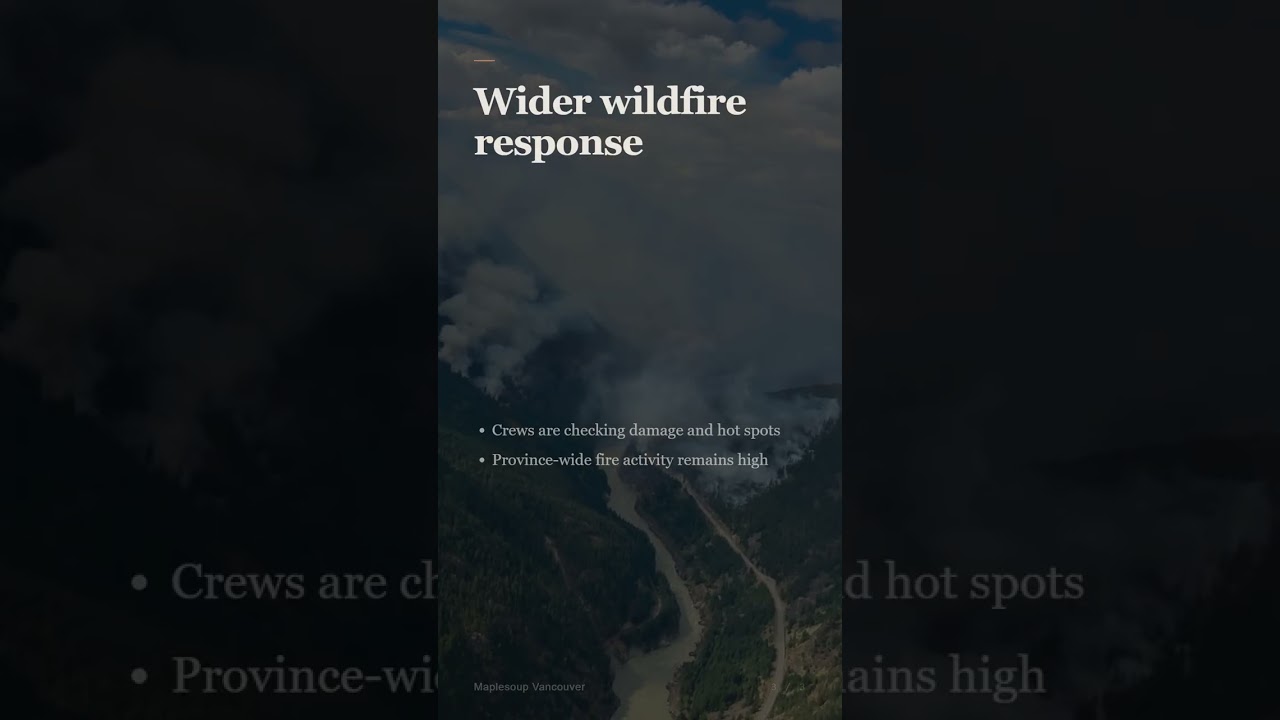 Wildfire Near Clinton, B.C. May Surge as Crews Battle Extreme Fire