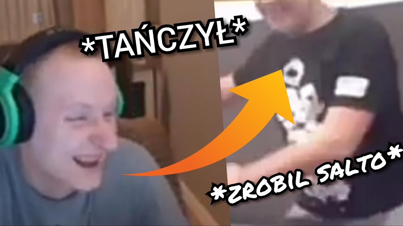 Gural rajduje BlueHD! ZROBIŁ SALTO/STARY WBIJA DO POKOJU/TAŃCE Z FORTNITE