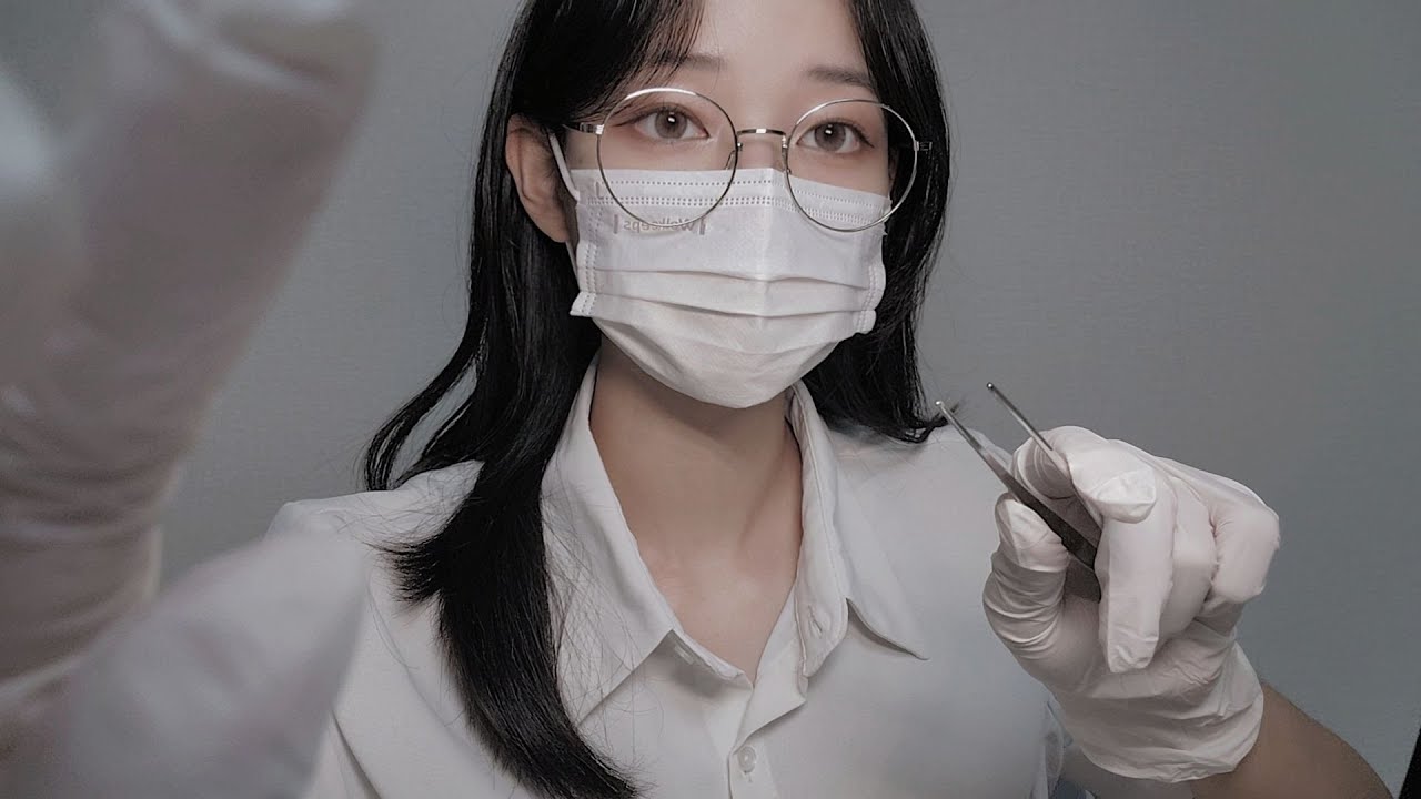 편안한 피부과 체험🤗여드름 압출asmr,광선 치료(Acne care/ Pimple popping/Dermatology)