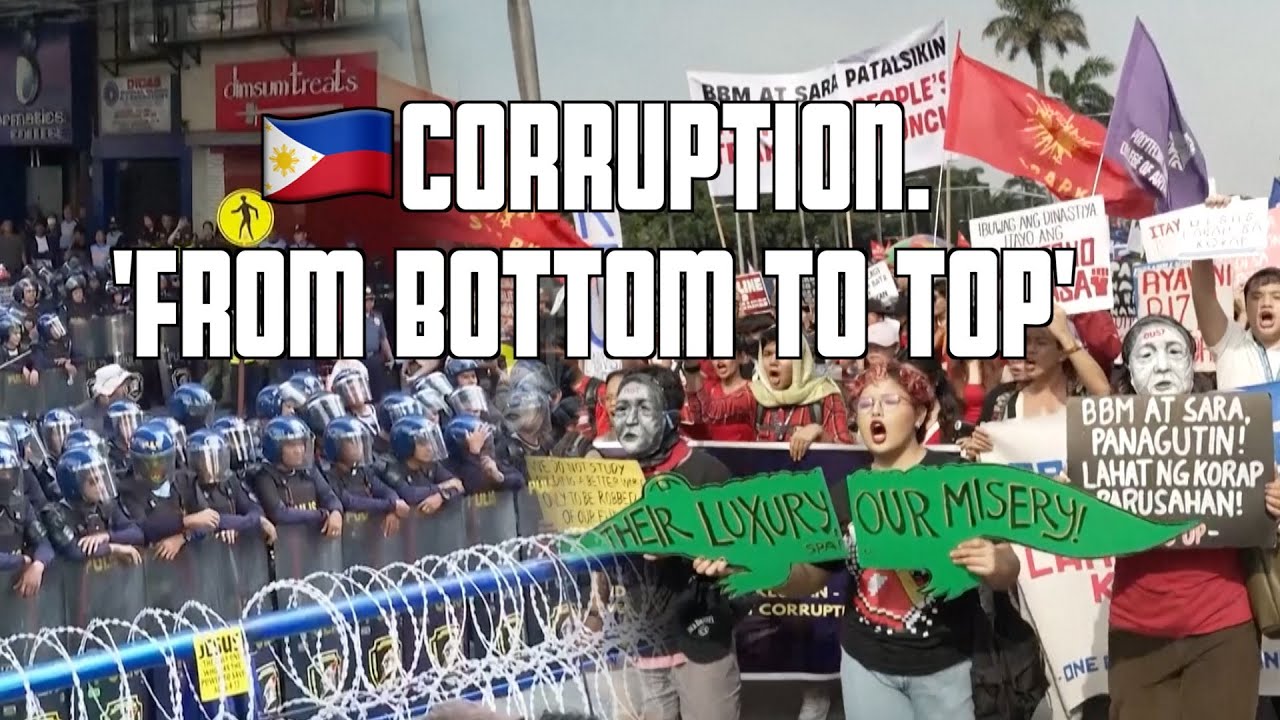 &lsquo;Systematic Corruption&rsquo; Thousands protest in Philippines, demanding return of stolen flood funds