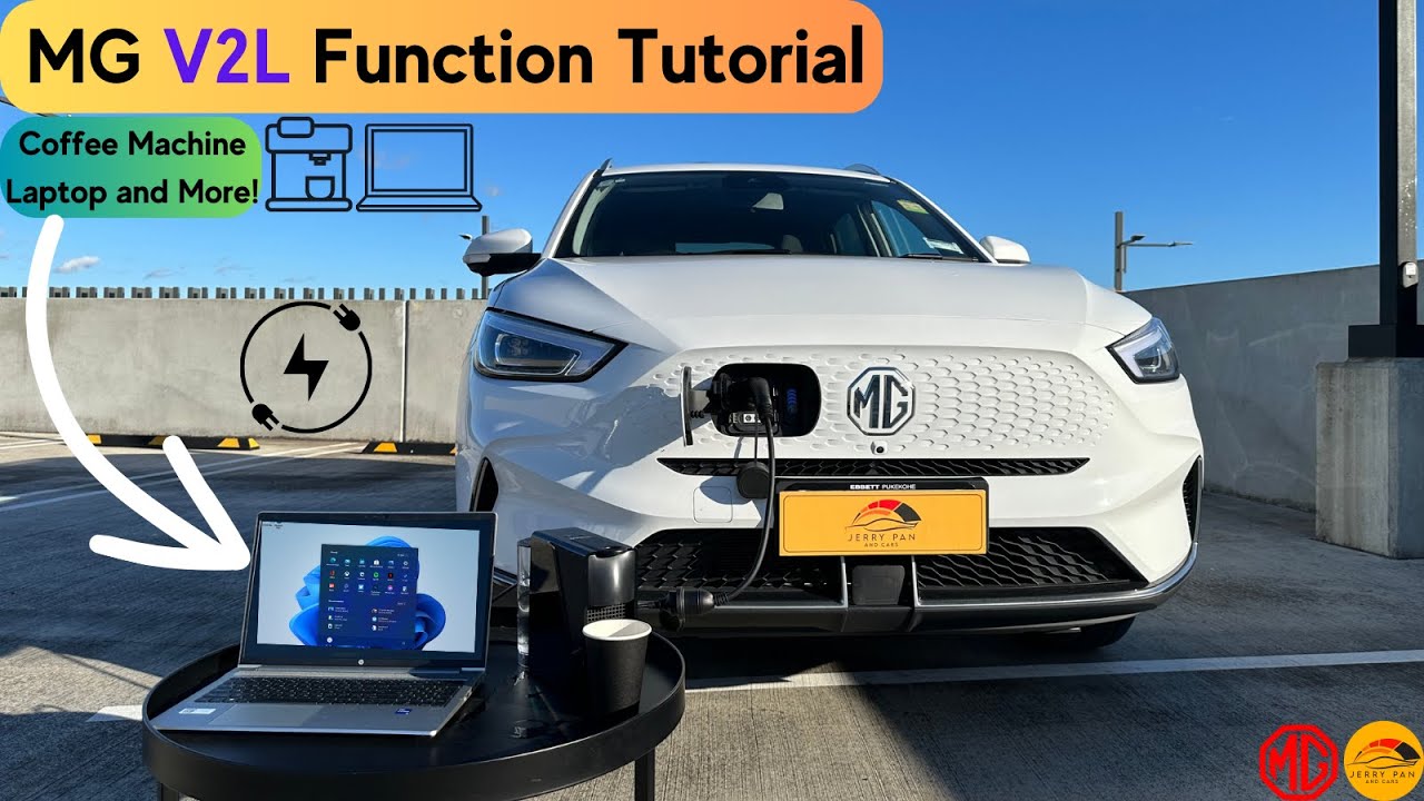 MG ZS EV🔋V2L Function Tutorial - Power via Vehicle to Load / Discharging Feature