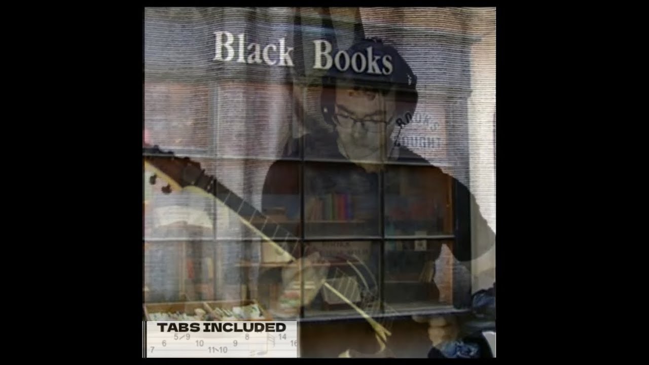 Black Books - 'Main Theme' (guitar cover + tab) [Soundtrack]