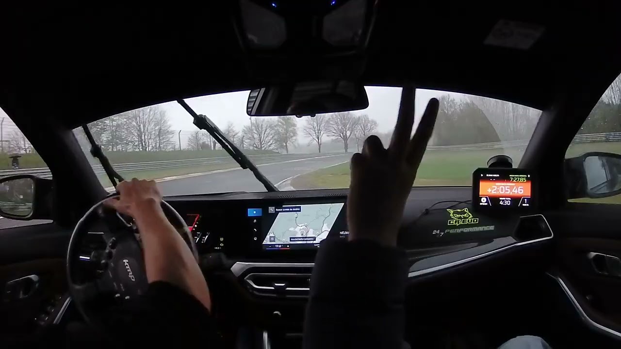 EXTREME CONDITIONS NÜRBURGRING NORDSCHLEIFE BTG BMW M3 G80 AND BMW M3 E92