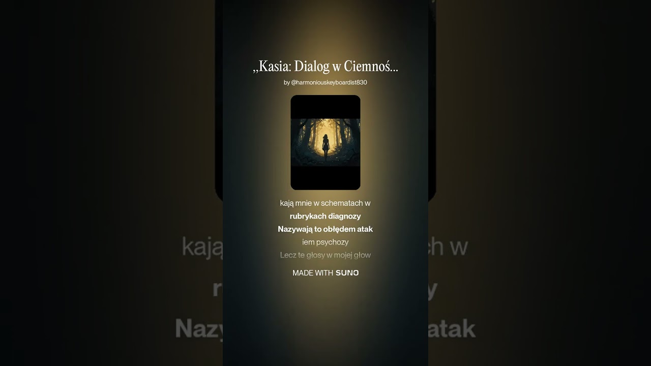Kasia :Dialog w Ciemności.