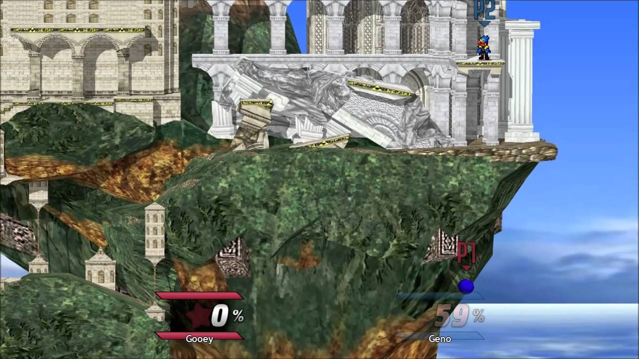 Super smash bros Crusade, Who can pass the reversed Hyrule jump