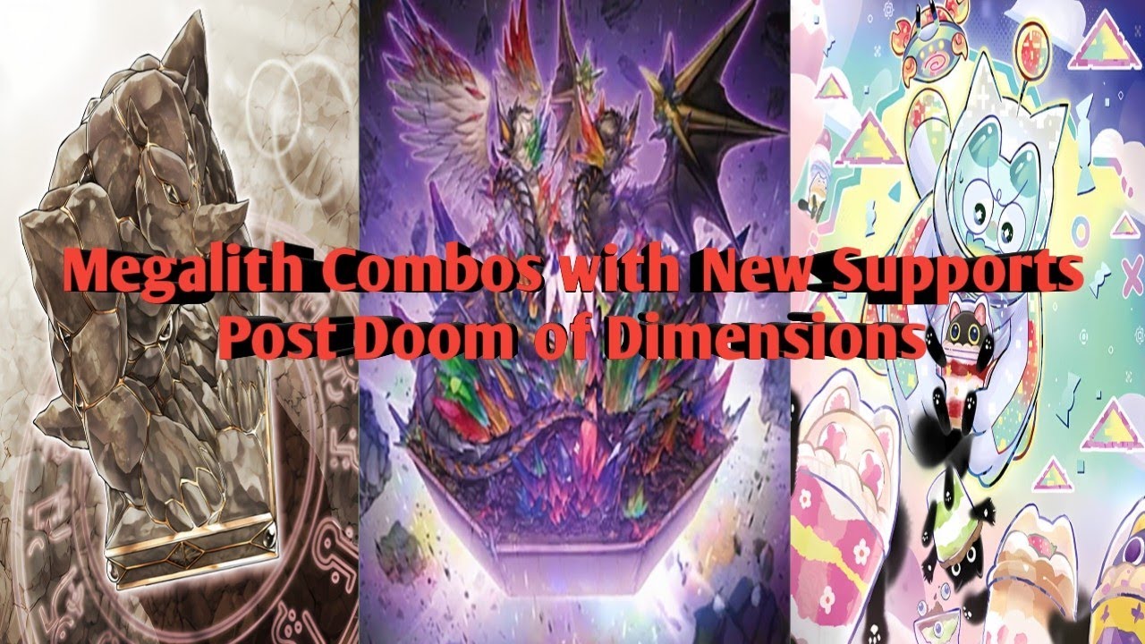 Megalith Combos with New Supports Post Doom of Dimensions (DOOD) Edopro Yu-Gi-Oh! by Arslan