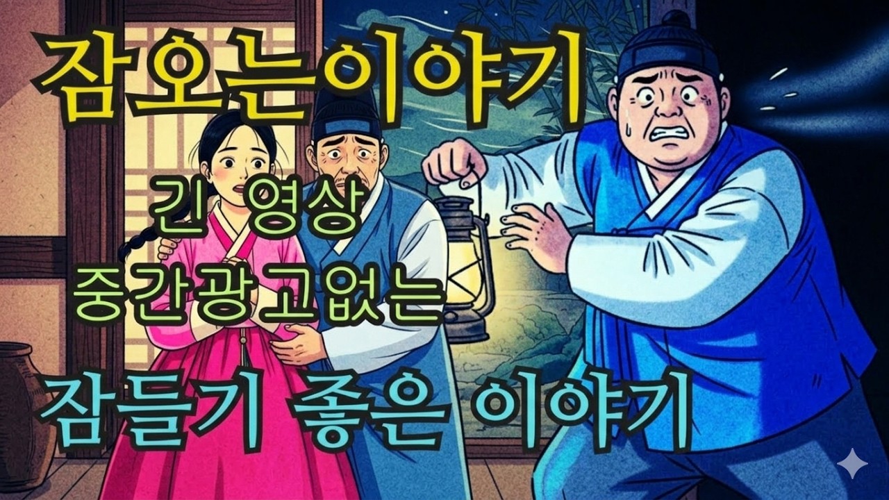 수면영상 🌙 한국 전래동화 모음: 버려진 봇짐의 비밀부터 새벽 종소리의 흔적까지 | 잠오는이야기 | 중간광고없는