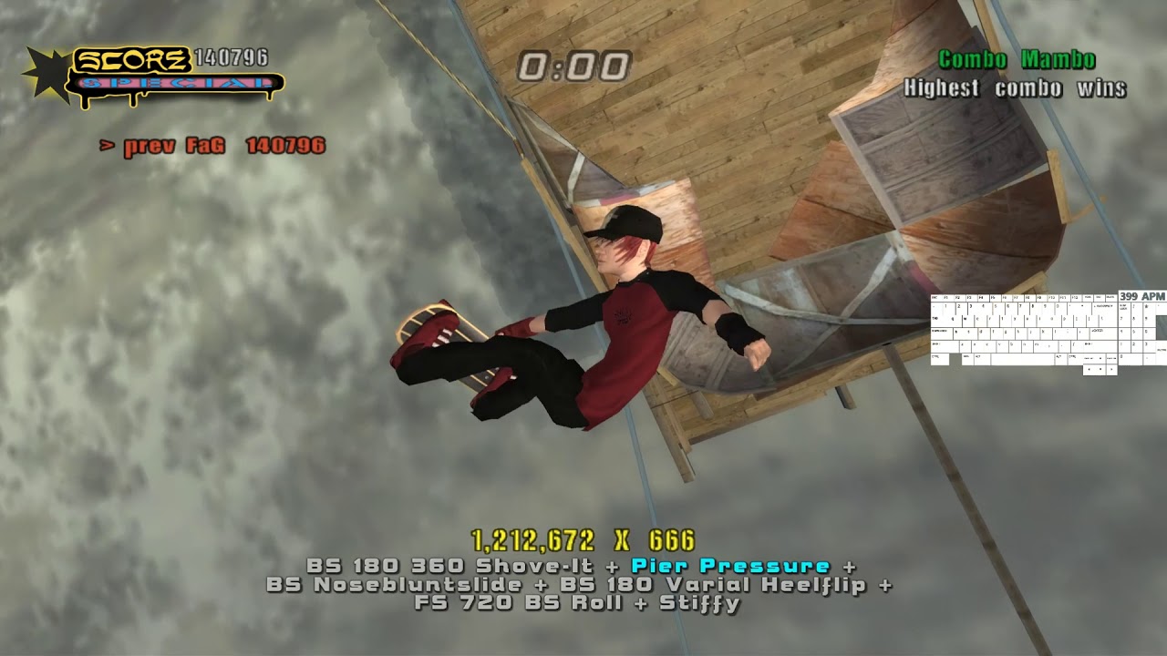 THUG Pro - 2.225 Billion Point Combo - Santa Monica