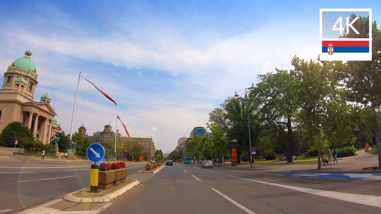 BELGRADE SERBIA is a Great City in Europe 🇷🇸  Србија in 4K
