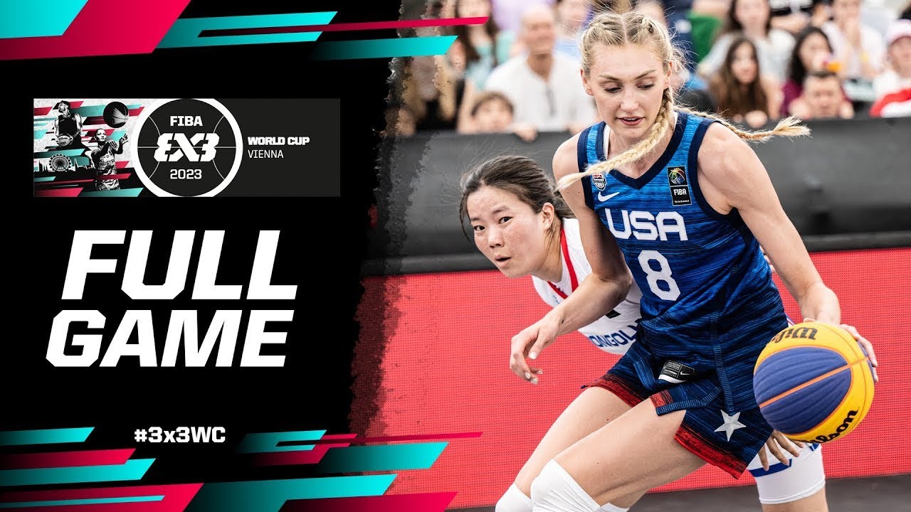 Mongolia 🇲🇳 vs USA 🇺🇸 | Women | Full Game | FIBA 3x3 World Cup 2023 | 3x3 Basketball