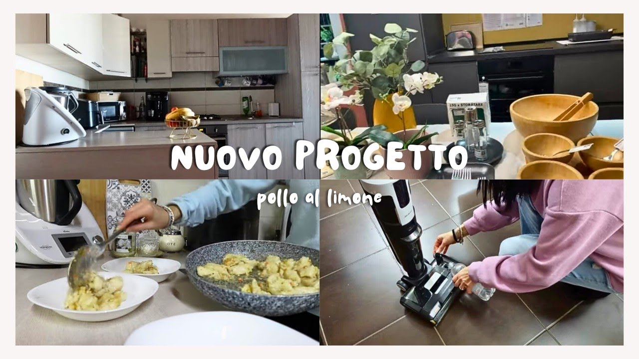 andiamo da Ikea per un cambiamento importante e preparo il pollo al limone