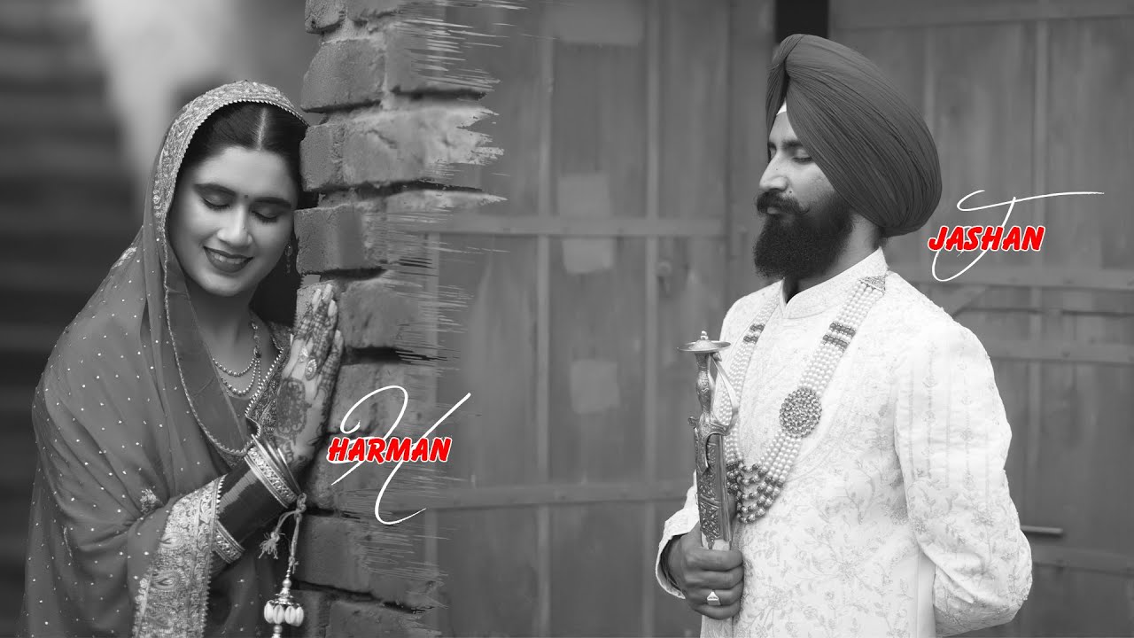 Best Cinematic Wedding Story || Harman & Jashan 2025||Happy Photo Point || Amritsar || 9781584922