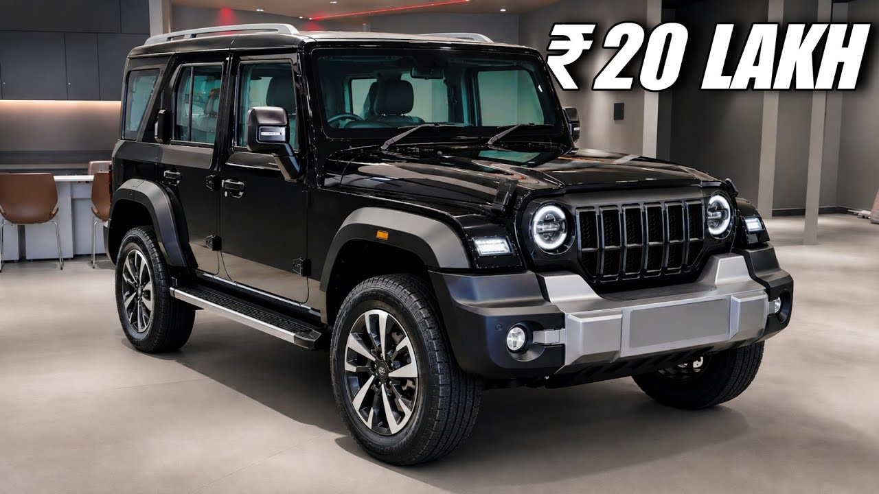New Updated Mahindra Thar Roxx ₹22 LAKH BLACK 2026 Model | Top Model AX7L Full Review 