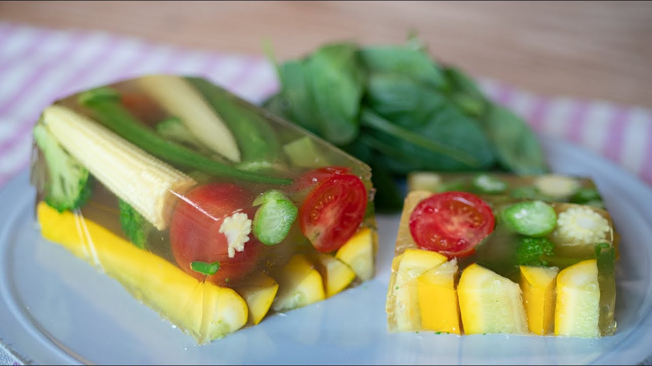 Want to see your family's surprised faces? Actually, it's easy! Vegetable Terrine.