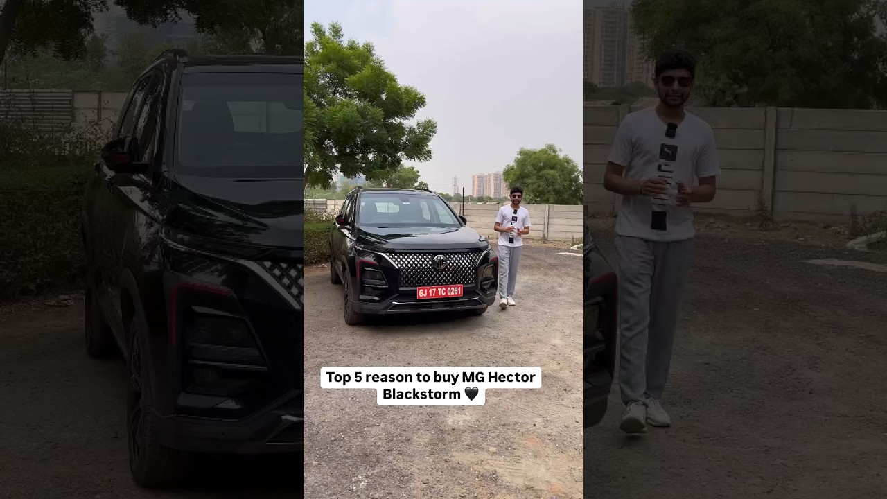 Top 5 reason to buy MG Hector Blackstorm 🖤