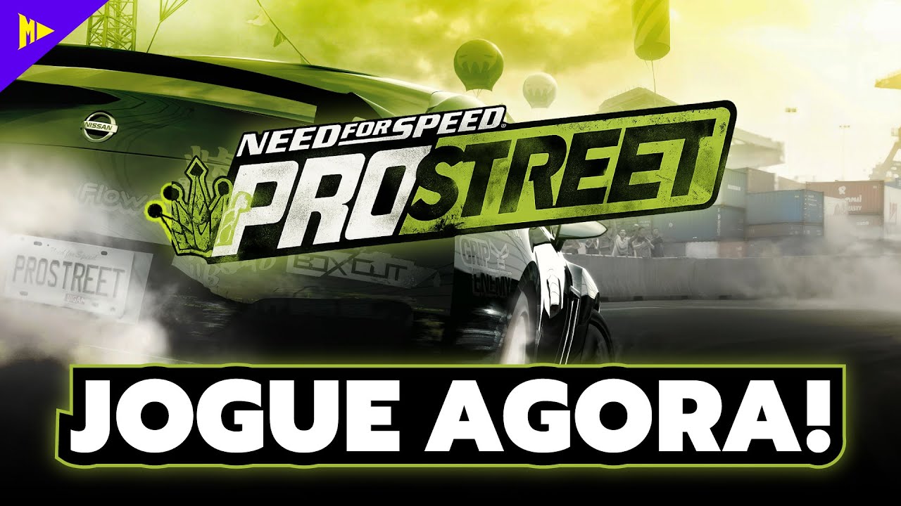 Como Jogar o Need For Speed ProStreet Oficial com Tradu&ccedil;&atilde;o em Portugu&ecirc;s🚗💨